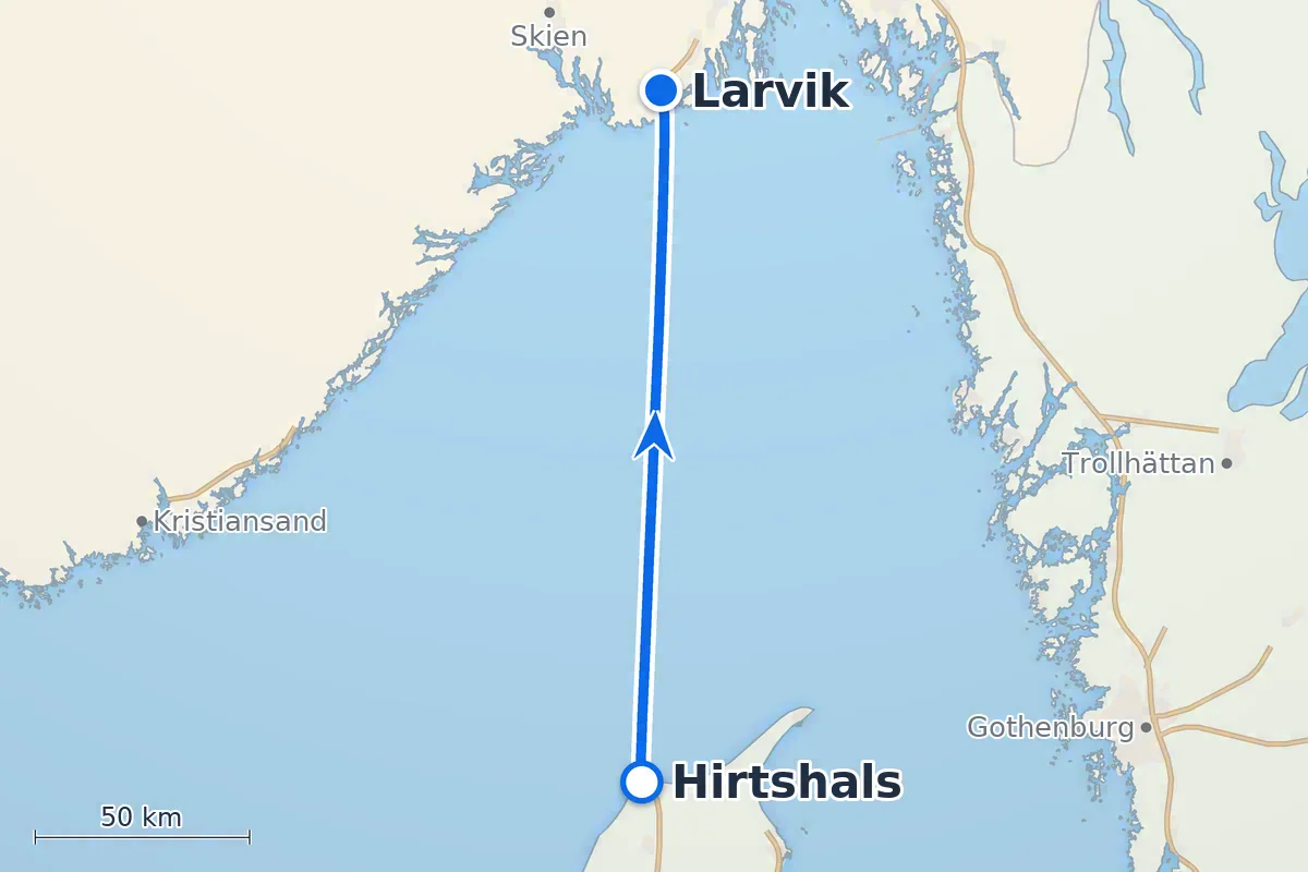 Hirtshals - Larvik